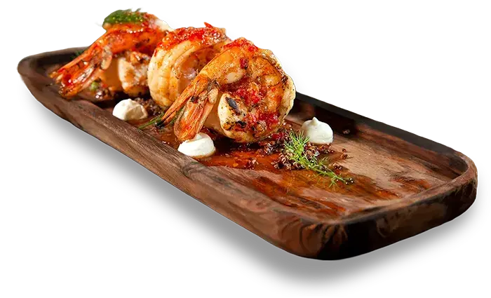 menú mediterráneo en Taboo Beach Club