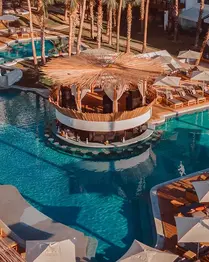 pool area at Taboo Beach Club Cabo