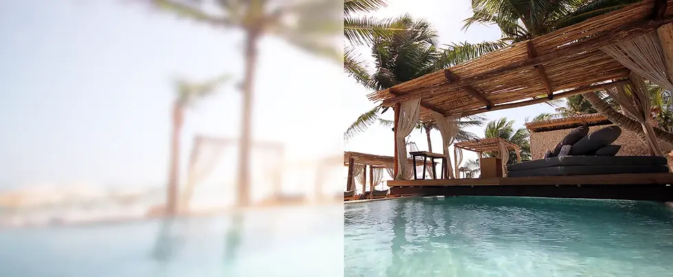 most exclusive beach club in Tulum