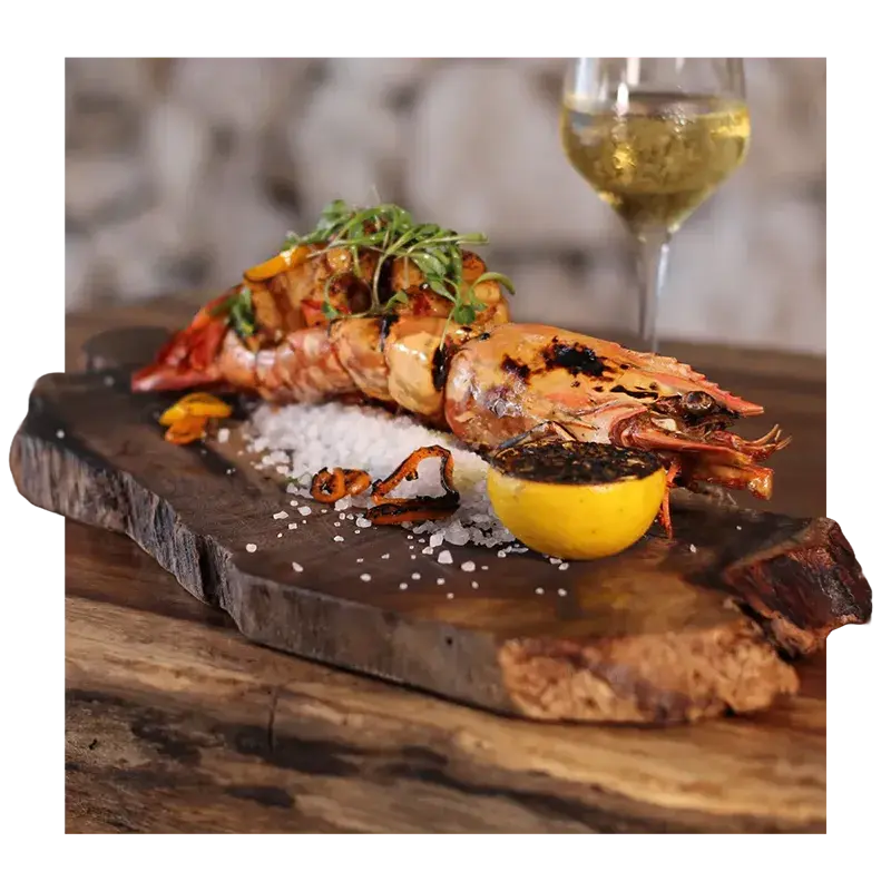Exceptional dishes by the beach at Taboo Beach Cabo