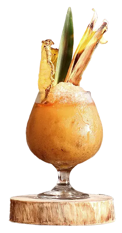 Creative cocktails and mixology at Taboo Beach Club.